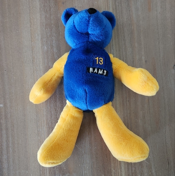 🏈 NFL St. Louis Rams #13 Kurt Warner Beanie-Style Plush Bear – Super Bowl Champ - Picture 8 of 11